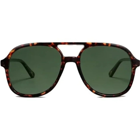 Retro Polarized Aviator Sunglasses for Women Men Classic 70s Vintage Trendy main image 5